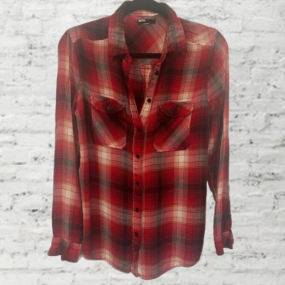 BDG Urban Outfitters Plaid Flannel Shirt